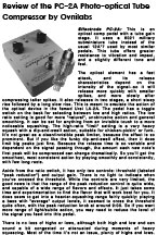 01) Review of the PC-2A Compressor by Ovnilabs