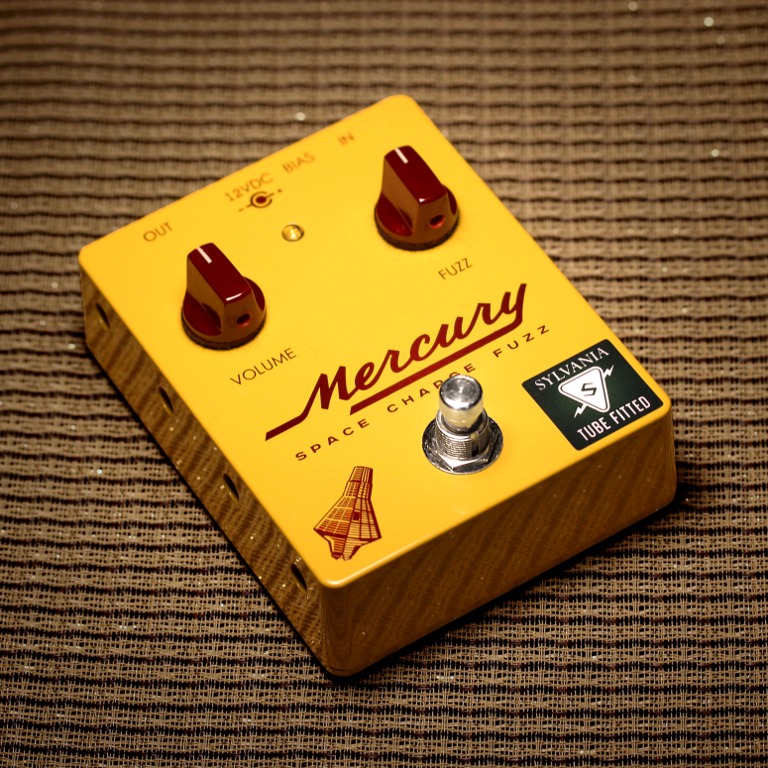 Mercury tube fuzz pedal