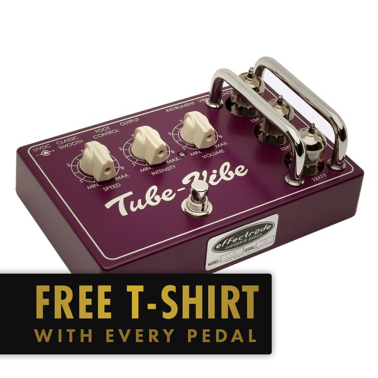 Tube-Vibe Uni-Vibe Guitar Pedal - Built in the UK by Effectrode