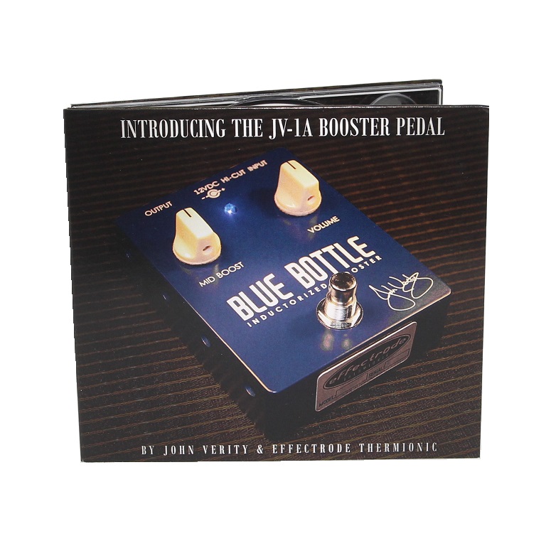 CD with Blue Bottle Booster pedal on cover