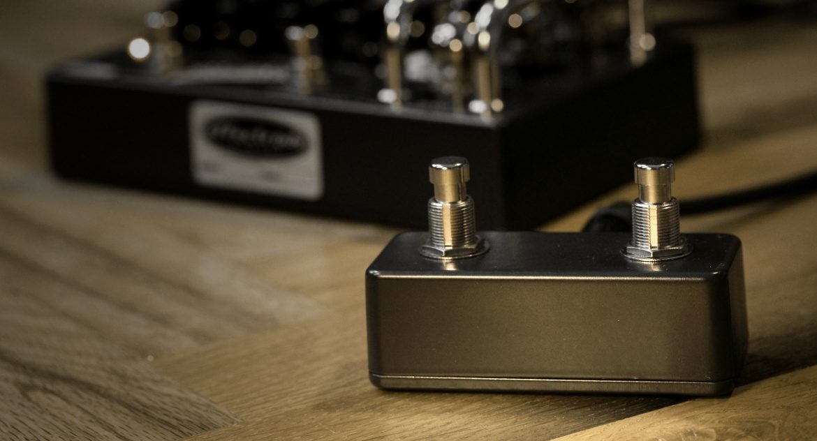 Blackbird vacuum tube preamp external footswitch