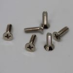 six screws for effectrode pedals
