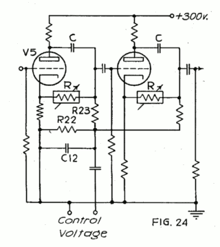 Cathodyne phase-shift circuit