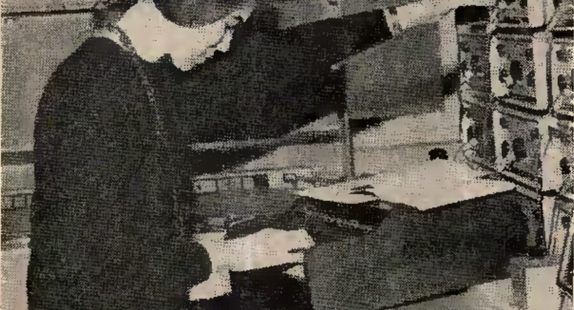 Picture of Delia Derbyshire taken from Practical Electronics magazine October 1965