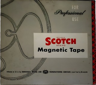'Scotch' magnetic recording tap