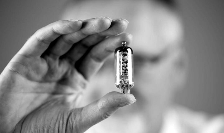 knowledge_science_of_tone_bw_720px Phil holding a tube